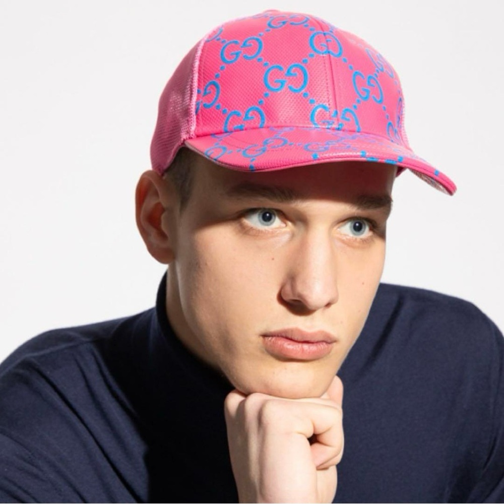 Gucci GG Leather Baseball Cap - Picture 9 of 10